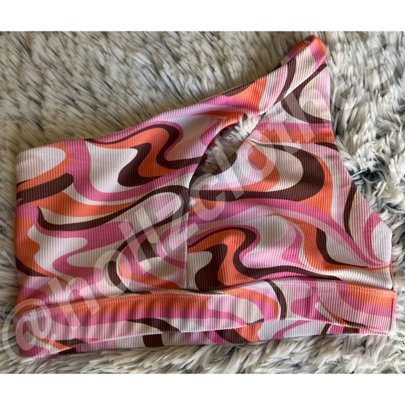 NWOT FP Movement x Onzie Pink Retro Print Mini Bell SET - Picture 12 of 14